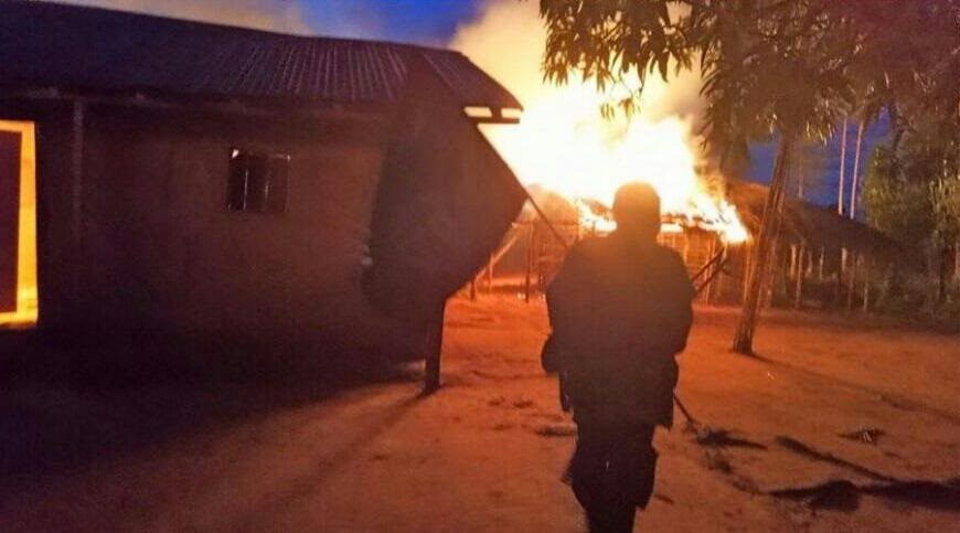 Quatro Pessoas Mortas em Incêndio Terrorista na Aldeia de Napala Distrito de Chiure em Cabo Delgado