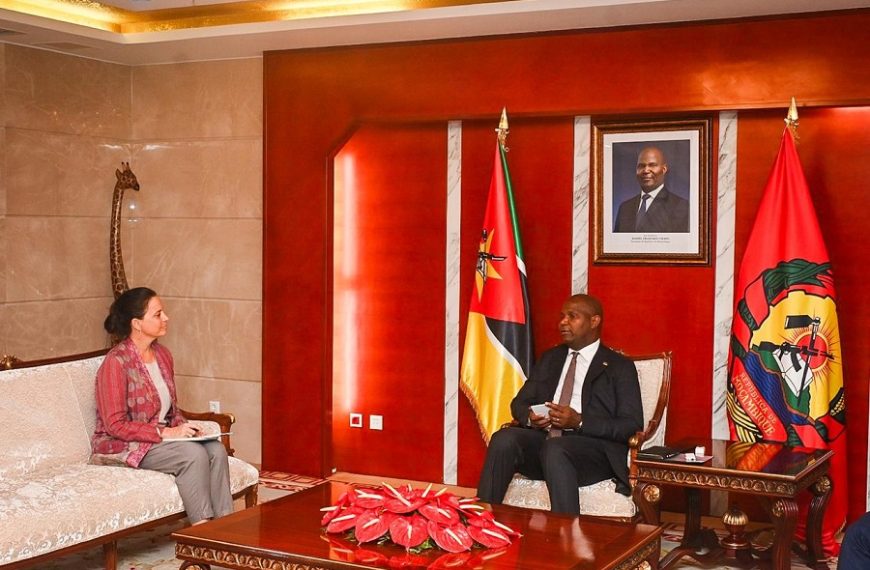 Presidente Chapo e Representante do PMA Discutem Cooperação em Apoio Humanitário e Programas Sociais