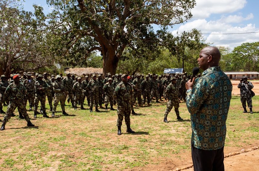 Presidente Chapo Reforça Moral das Tropas Moçambicanas e Ruandesas no Combate ao Terrorismo no TON