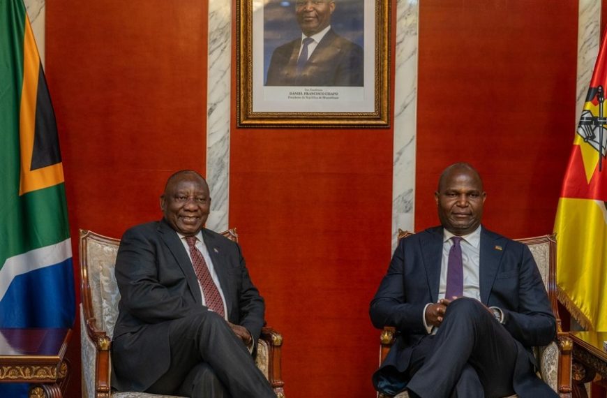 Presidente Chapo Aponta Visita do Homólogo Sul-africano como Marco na Nova Fase das Relações Bilaterais