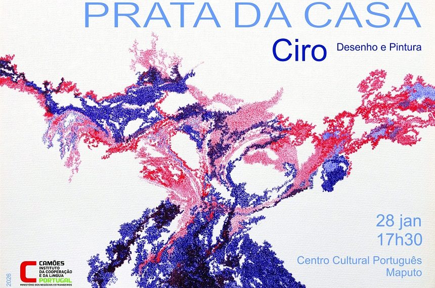 Centro Cultural Português Inaugura Exposição “Prata da Casa” do Artista Plástico Ciro Pereira
