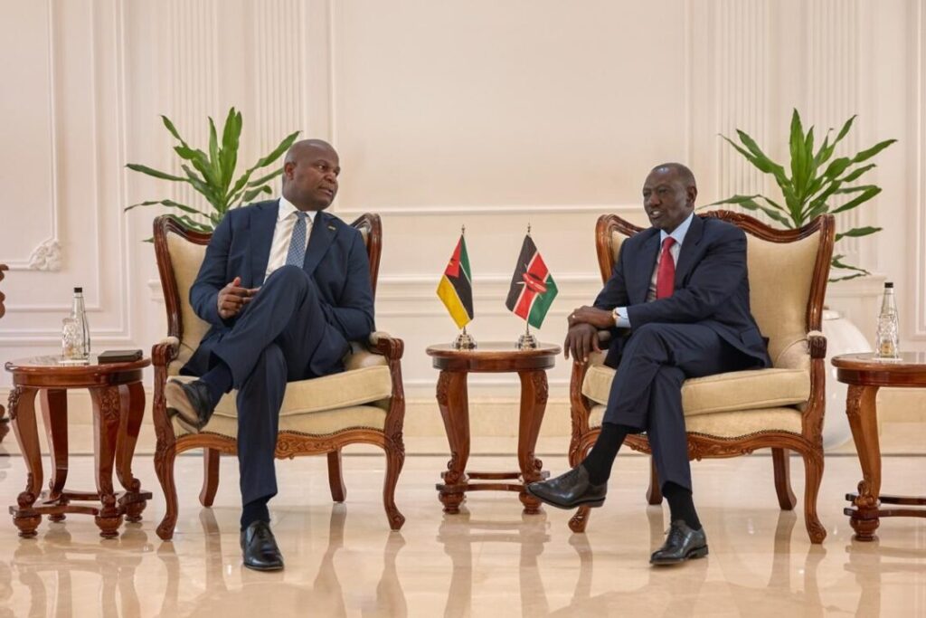 Presidente Chapo Reforça Cooperação com o Quénia em Juventude, Desporto e Diplomacia