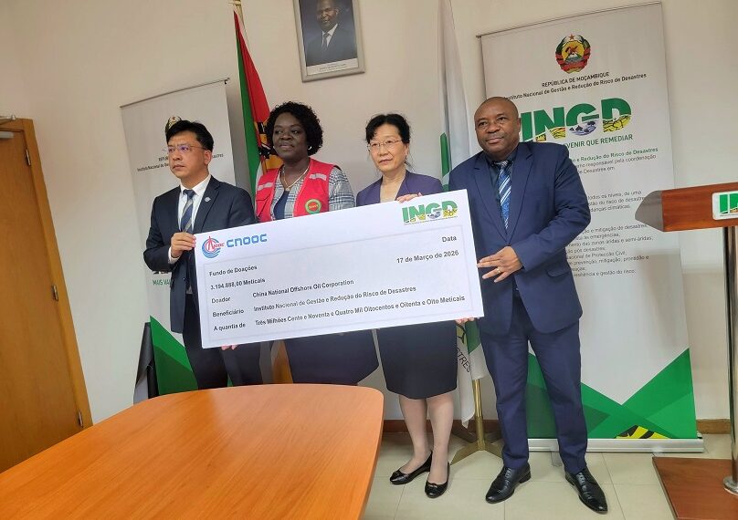Empresa Chinesa Reforça Apoio Humanitário com Doação de 50 Mil Dólares ao INGD