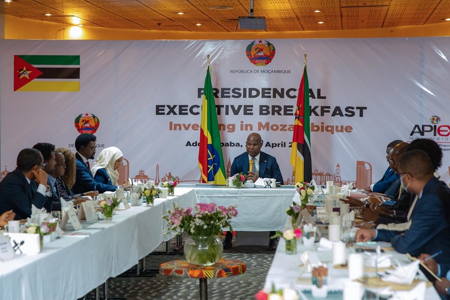 Chapo Reclama Acordos Aéreos e Experiências Económicas na Visita Oficial à Etiópia