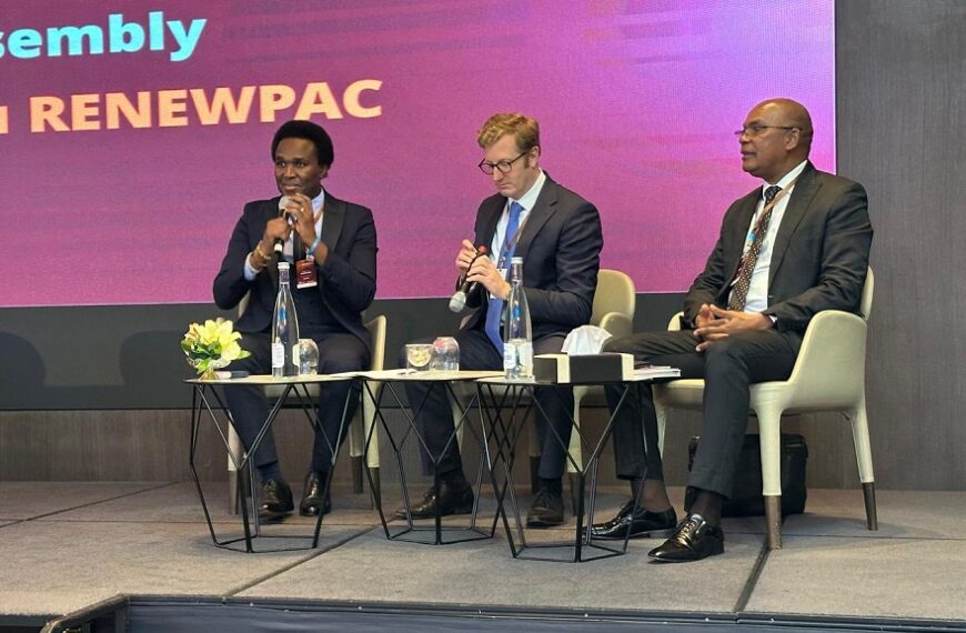Venâncio Mondlane Convidado e Orador Especial na Cimeira de RENEW PAC em Marrocos