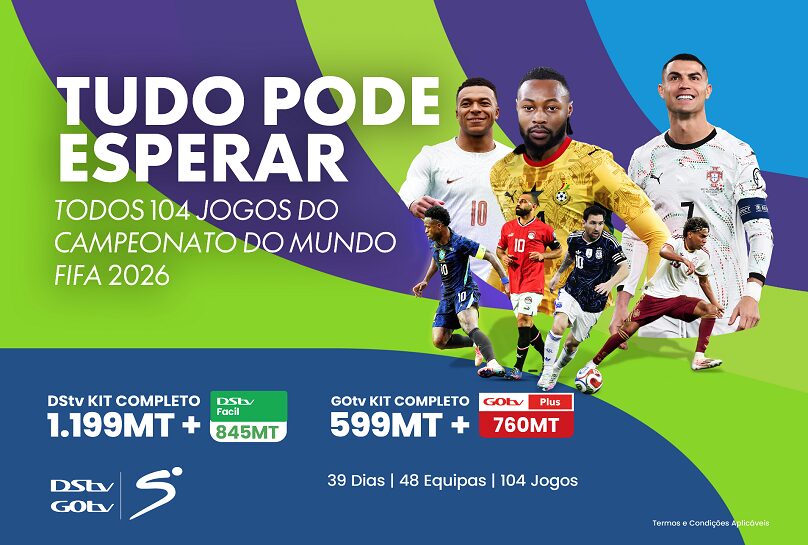 Tudo o Resto Pode Esperar: o Campeonato do Mundo de Futebol FIFA 2026 Joga-se na DStv e GOtv