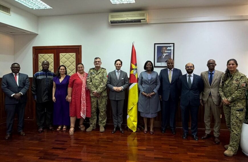 Ministério dos Negócios Estrangeiros e Cooperação Recebe Delegação Politica e Militar da União Europeia