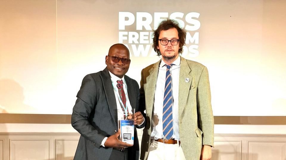 Chapo Felicita o Jornalista Carlitos Cadangue Pelo Prémio Internacional de Jornalismo da RSF