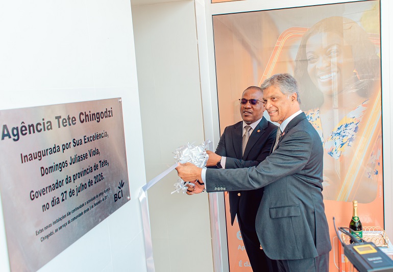 Realizada Cerimónia de Inauguração da Nova Agência BCI Tete Chingodzi