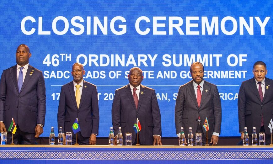 Moçambique Reforça Apoio Regional ao Diálogo e ao Combate ao Terrorismo na Cimeira da SADC