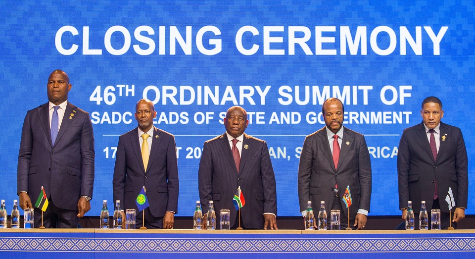 Moçambique Reforça Apoio Regional ao Diálogo e ao Combate ao Terrorismo na Cimeira da SADC