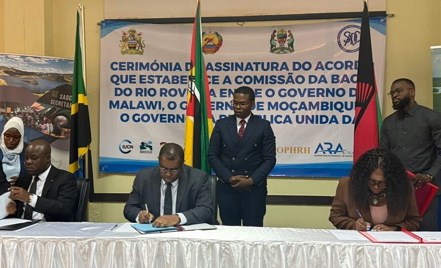 Governos de Moçambique, Tanzânia e Malawi Criam Comissão de Gestão da Bacia do Rio Rovuma