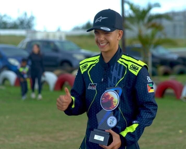 Kayo Cêra Prepara-se Para Representar Moçambique no Mundial de Karting na Itália