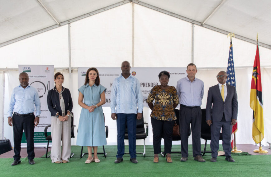 Lançado Projecto “Nutrir para Aprender” Beneficiando Cerca de 170 Mil Crianças em Maputo