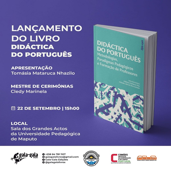 Lançamento da Obra Sobre Didáctica do Português Metodologias e Formação de Professores