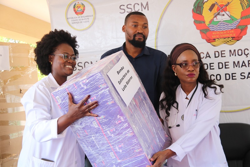 MCGL Doa Equipamentos e Materiais Para Três Unidades Sanitárias da Cidade de Maputo